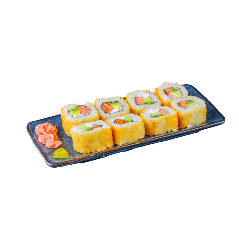 California Pané saumon avocat cheese