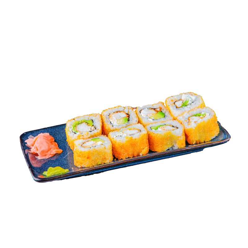 California Pané poulet avocat cheese