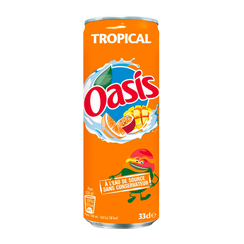 Oasis Tropical 33cl