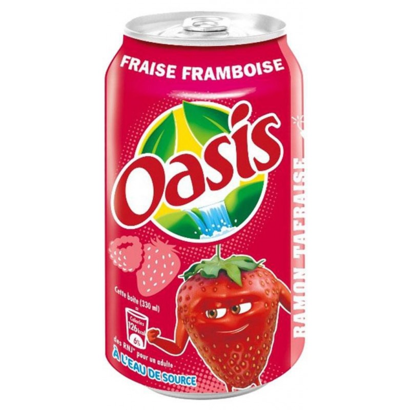 Oasis Fraise Framboise 33cl