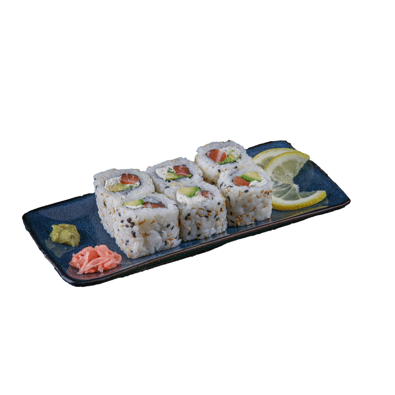 California saumon avocat boursin